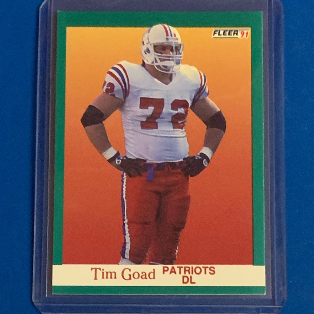 Tim Goad #138 1991 Fleer Football Trading Card